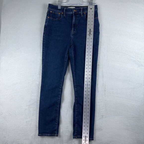 Madewell Skinny Jeans The Perfect Vintage High Rise Women's Blue Size 29 - Picture 8 of 13